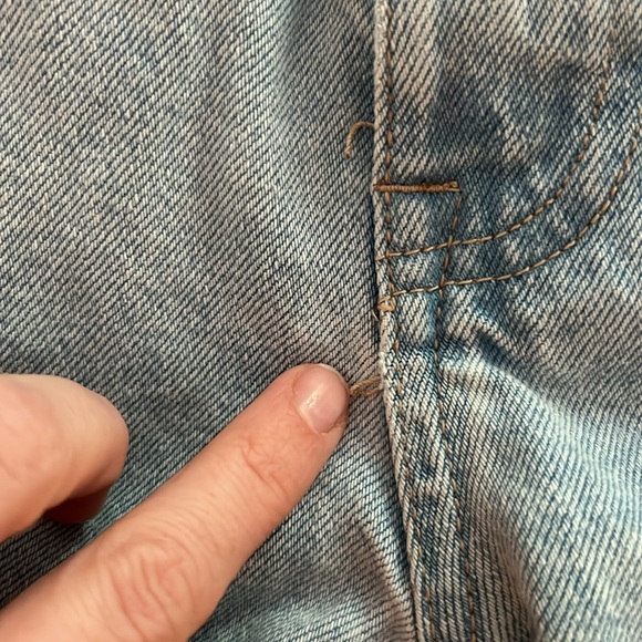 Zara mom Jean high waisted shorts - Picture 4 of 4